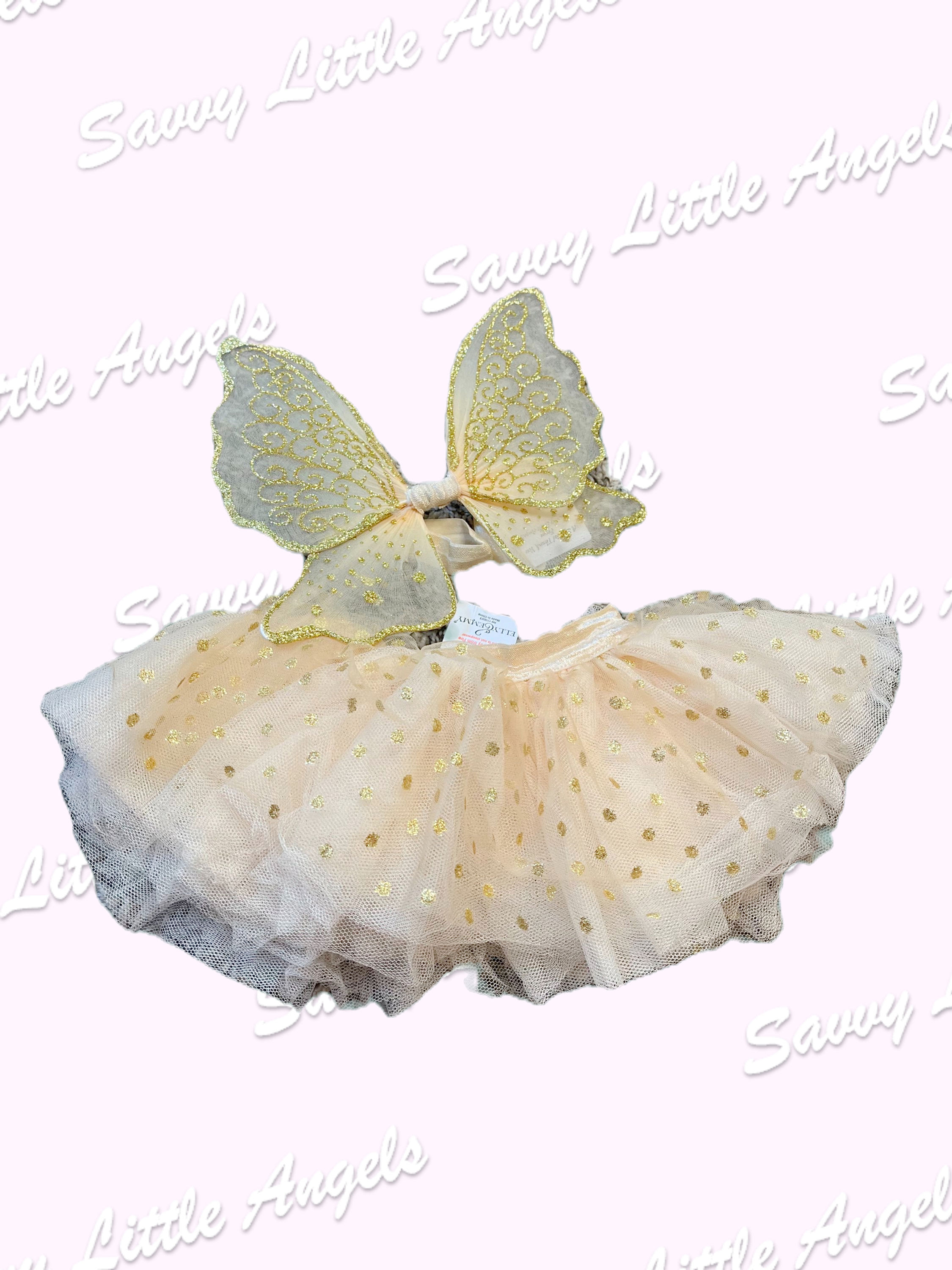 front of Glitter Butterfly