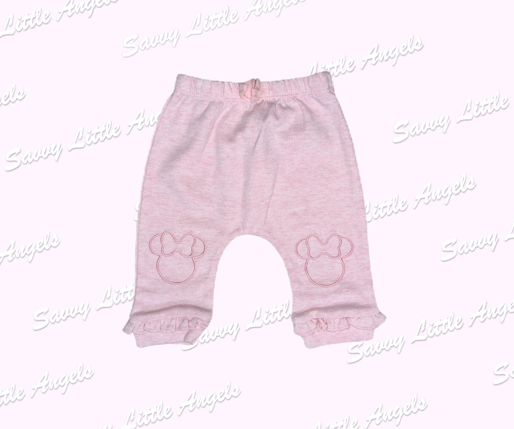 front of pink pants