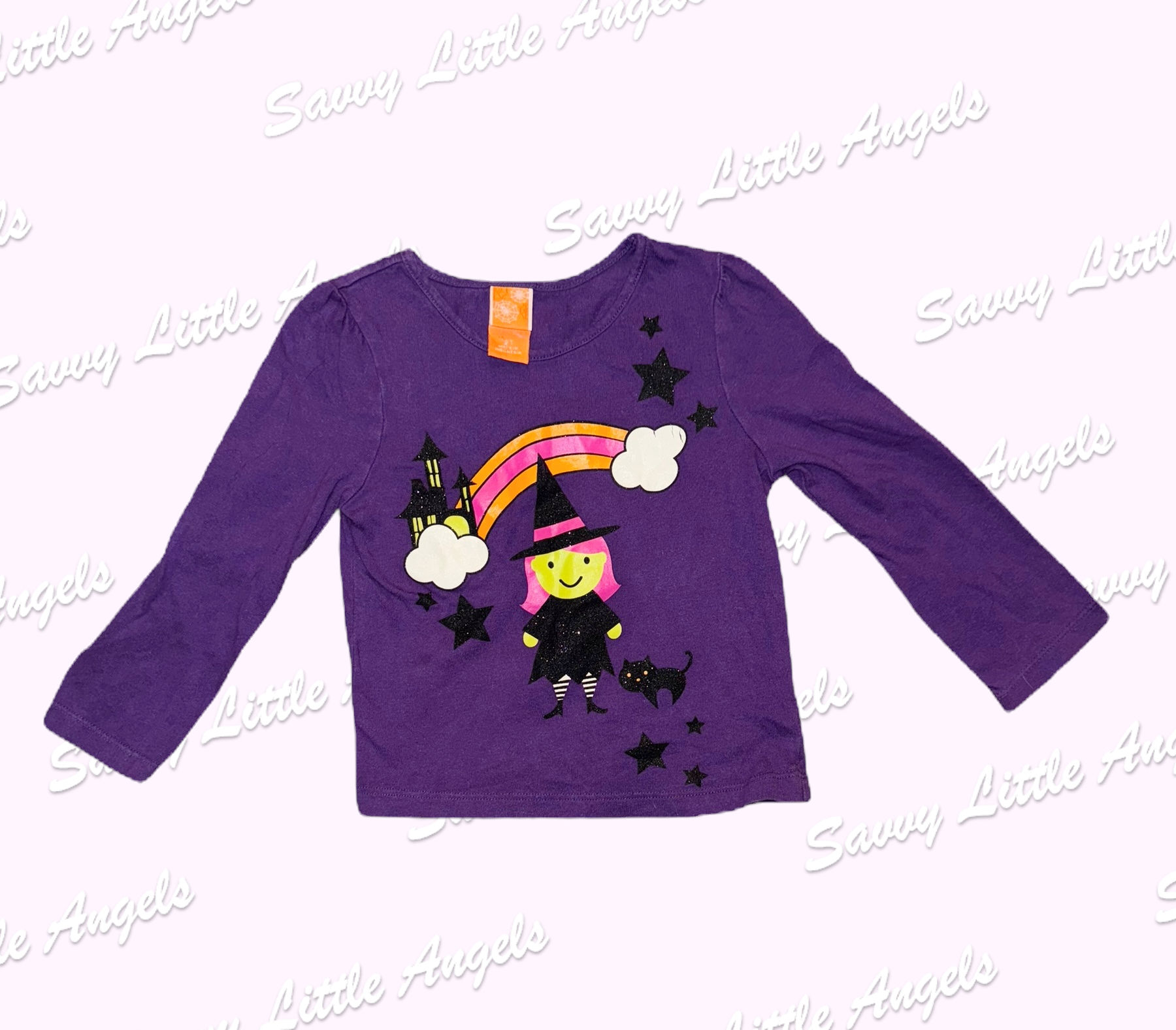 Purple Witch Shirt Front View