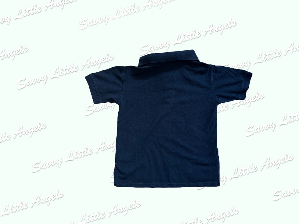 back of polo shirt