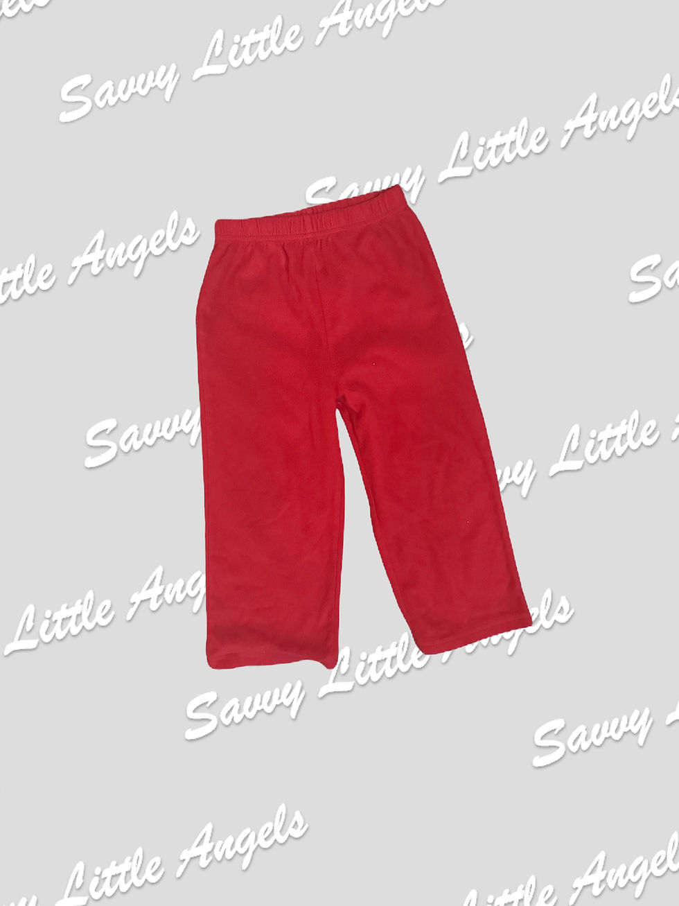 Front of Fleece PJs