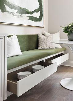 Coin banquette avec rangements