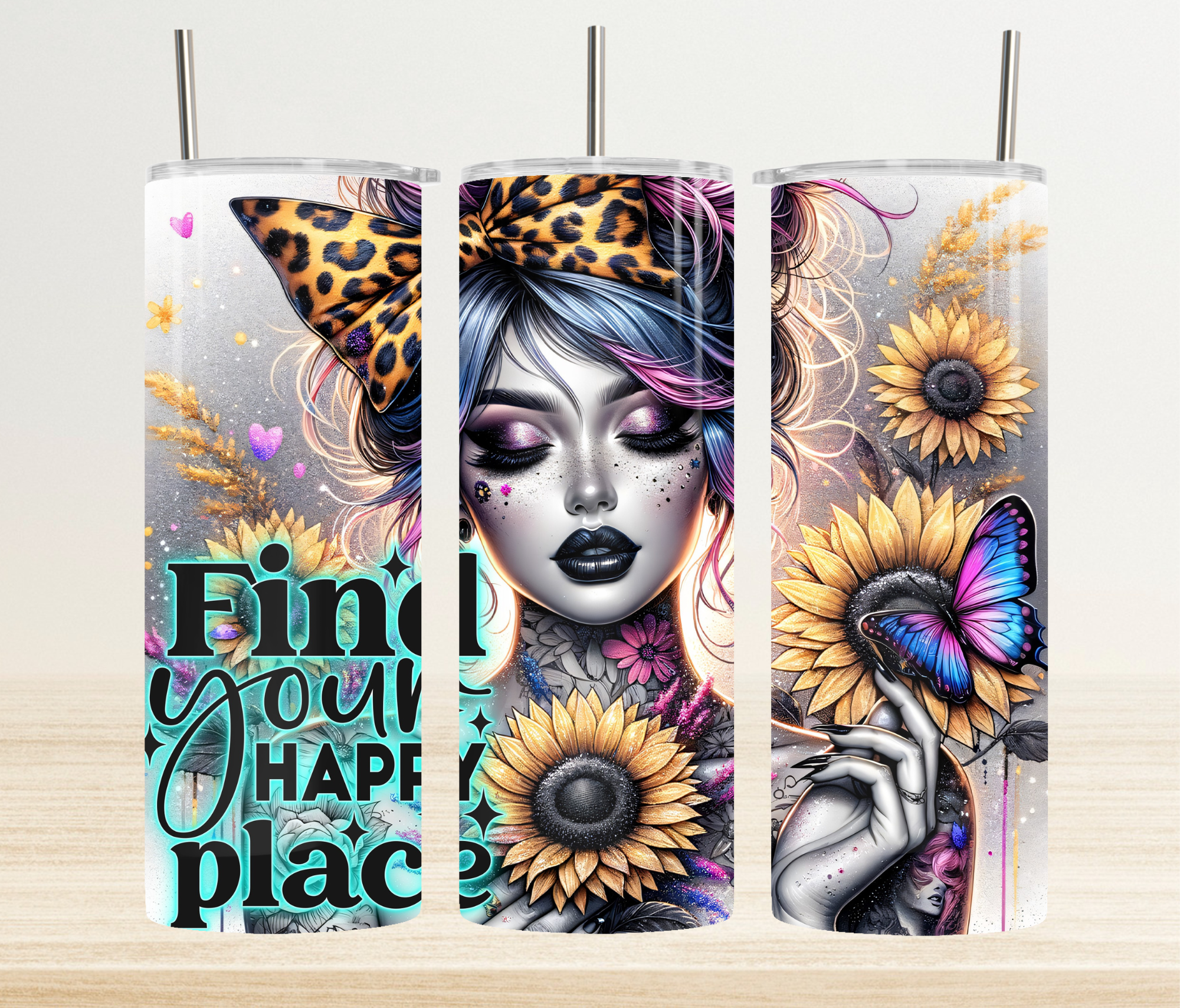 Affirmation Design - FIND YOUR HAPPY PLACE