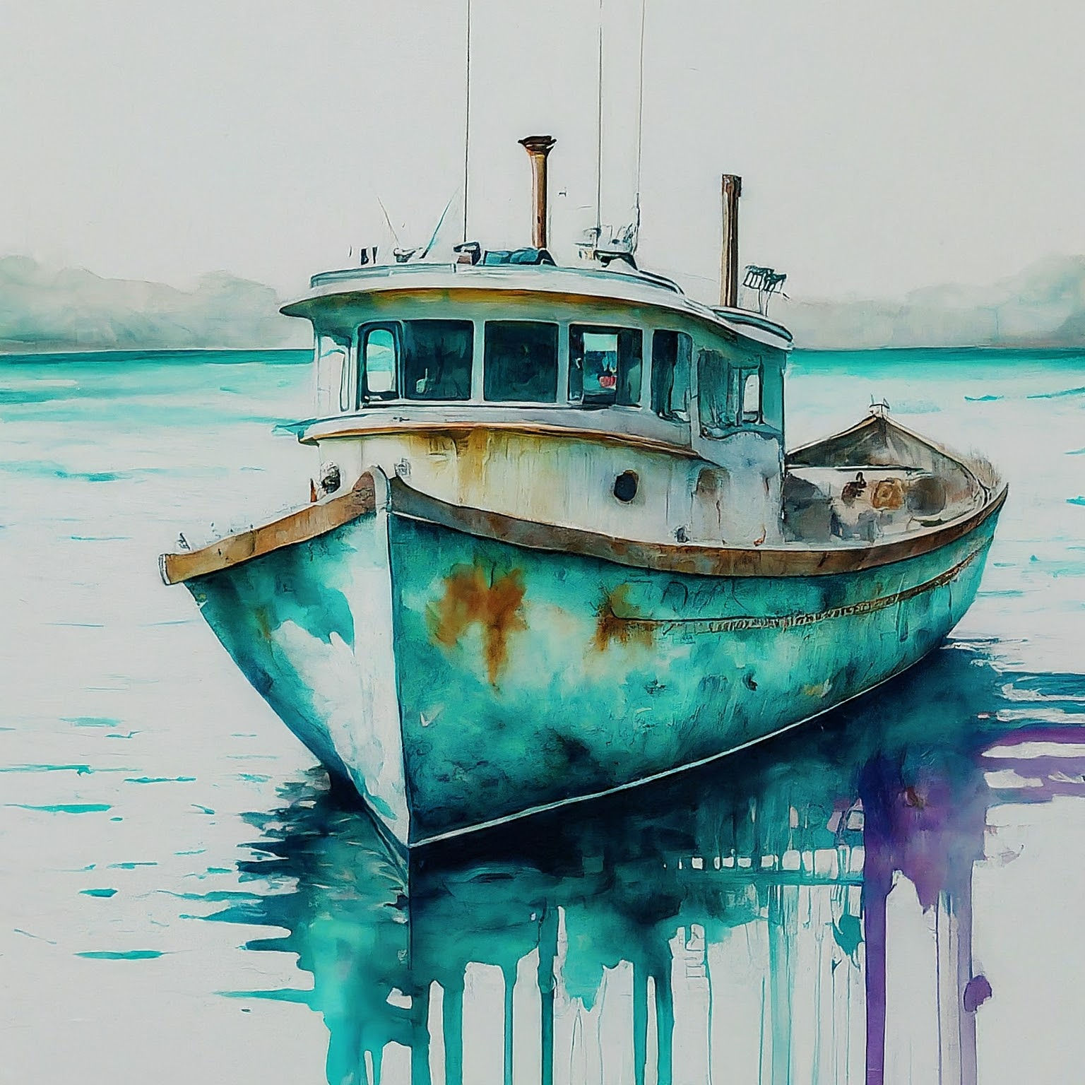 Frosted Beer Steins - Boat Design 1