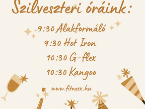 Szilveszteri óráink🎉