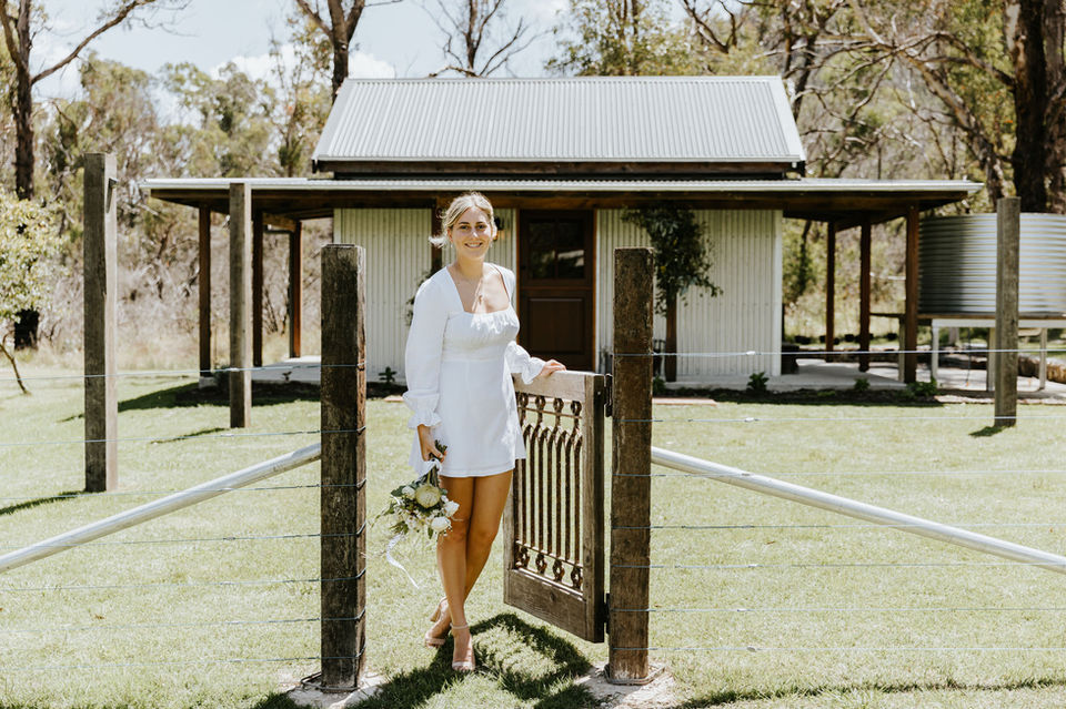 Lawson Park offers beautiful bushland settings for elopements and micro weddings on the edge of the Blue Mountains