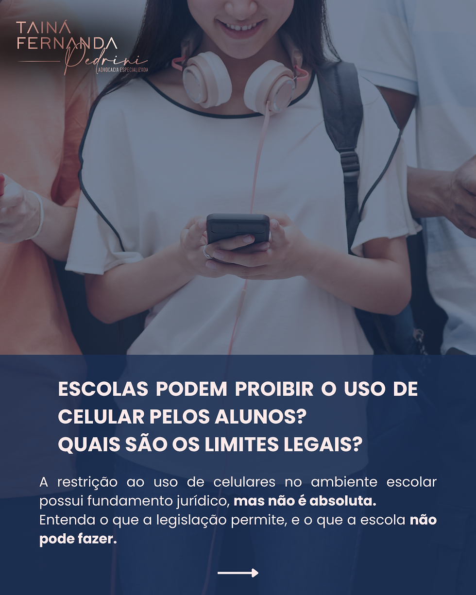 Escolas podem proibir celular? Quais limites?