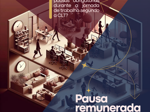 Como funcionam as pausas obrigatórias durante a jornada de trabalho, segundo a CLT?