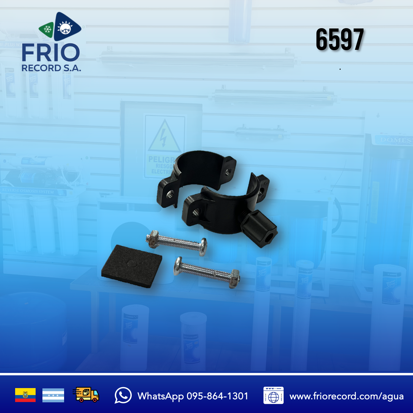 ABRAZADERA DE DRENAJE AGUA 1/4 LW