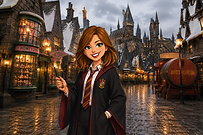 long hair Charlie in Harry Potter Hogwarts.png