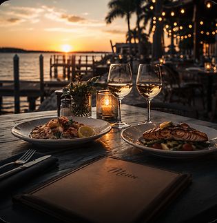 waterfront dining