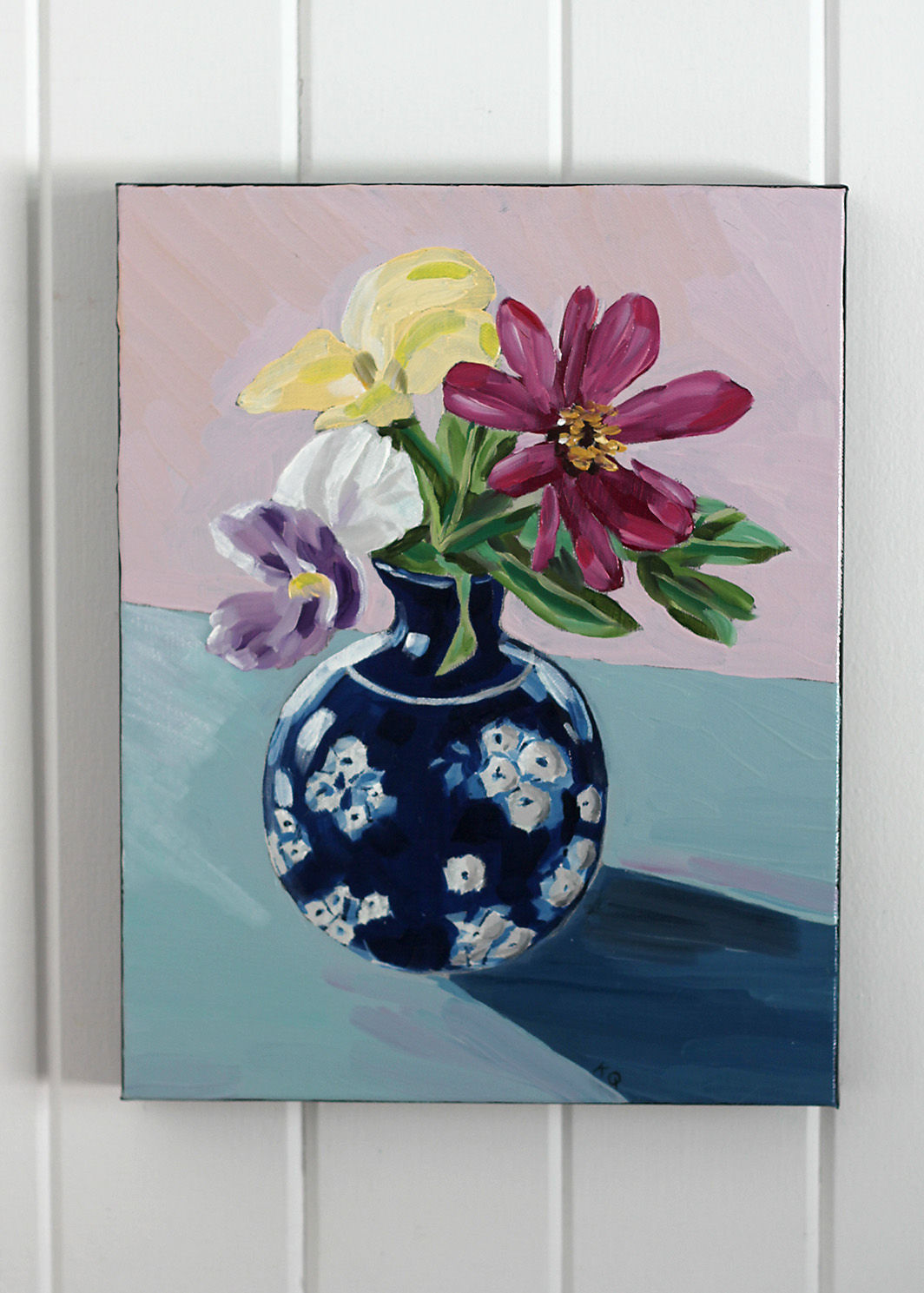 Little blue vase