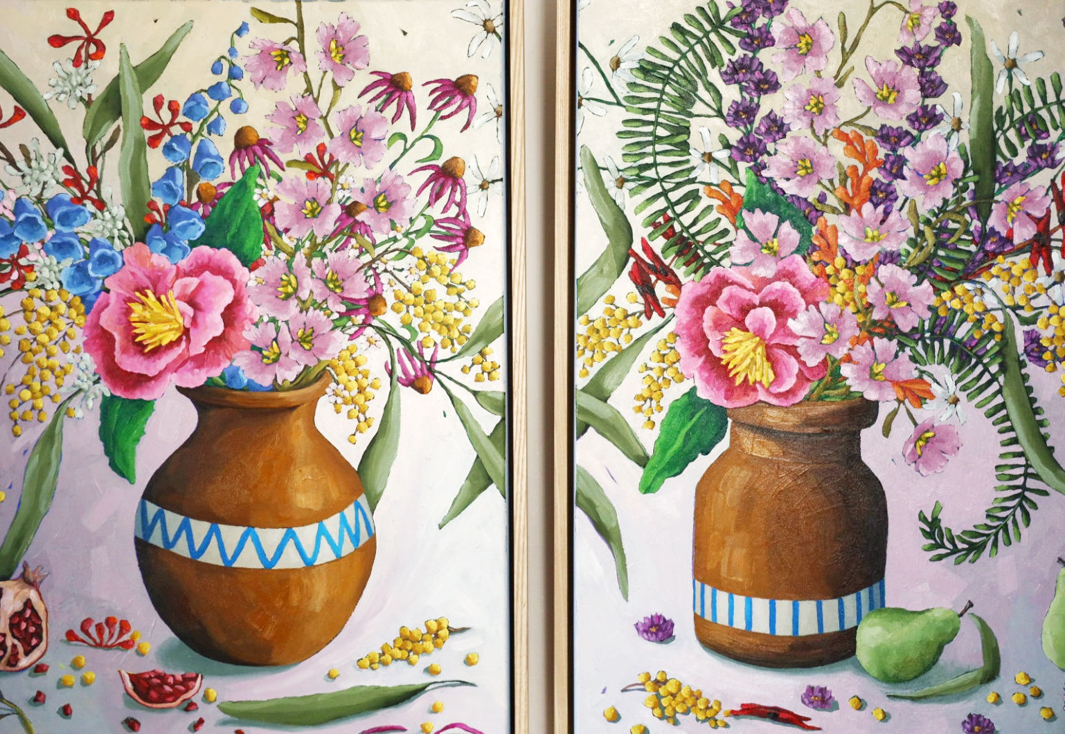 'Harmony 1 & 2' - a diptych