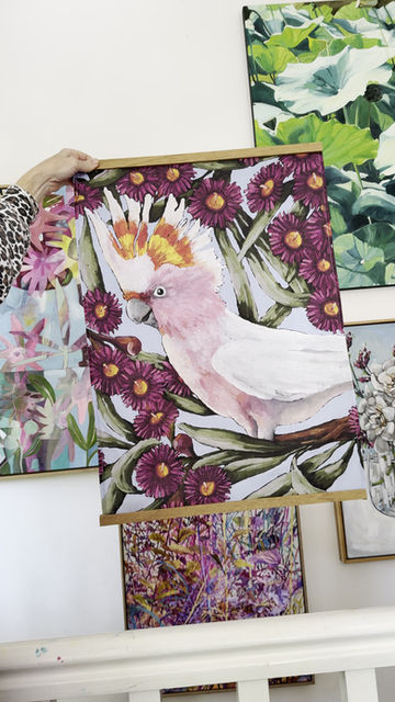 Thumbnail: ‘Major Mitchell’ linen teatowel 
