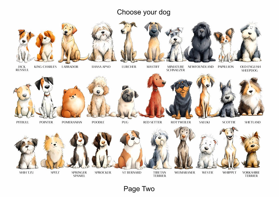 Thumbnail: Personalised Dog Loss Card – Pet Sympathy Bereavement Card, Dog Memorial, Pet Lo