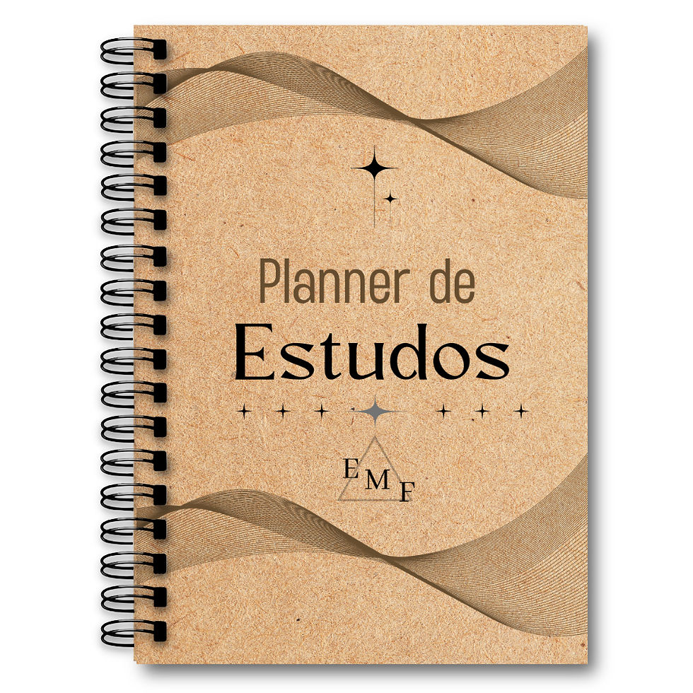 Miniatura: Planner de Estudos Acqua - Planejamento estratégico - EMF