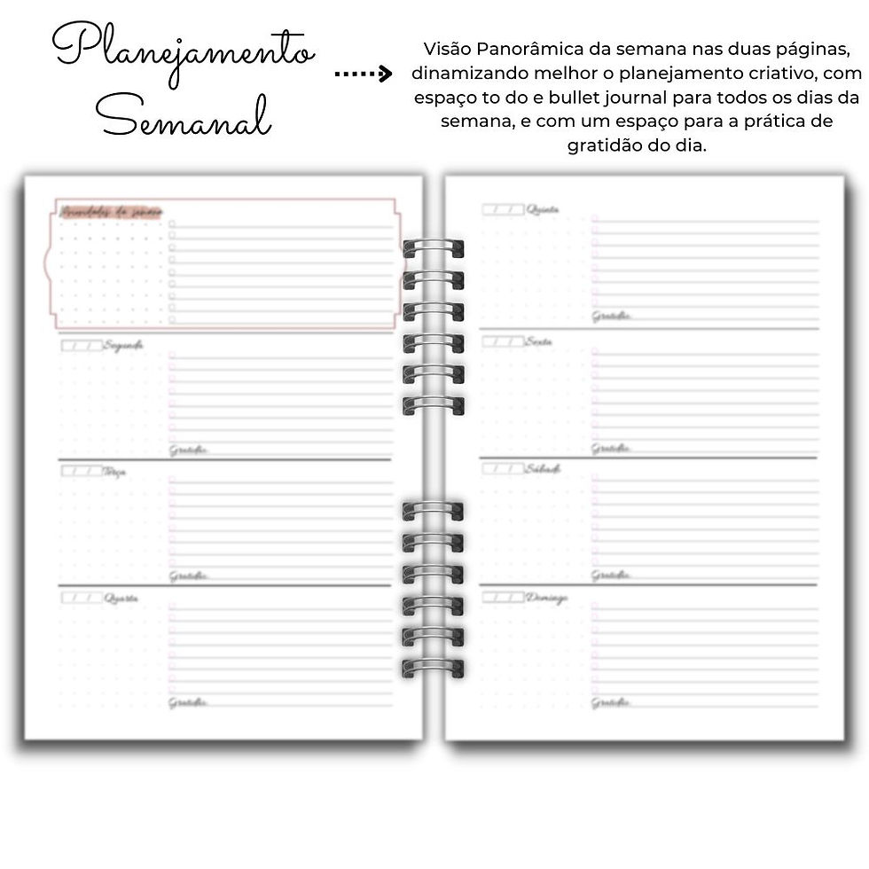 Miniatura: Planner semanal