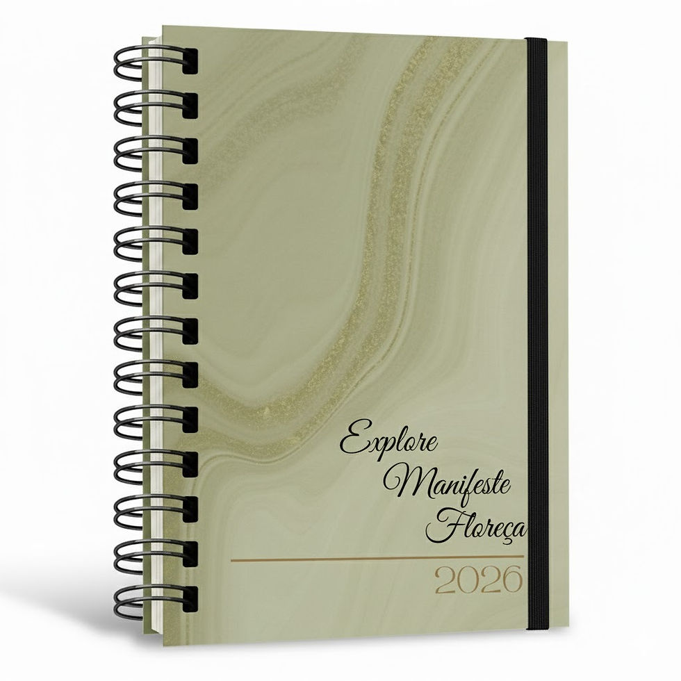 Miniatura: Agenda 2026 - Explore, Manifeste e Floresça - EMF Planners