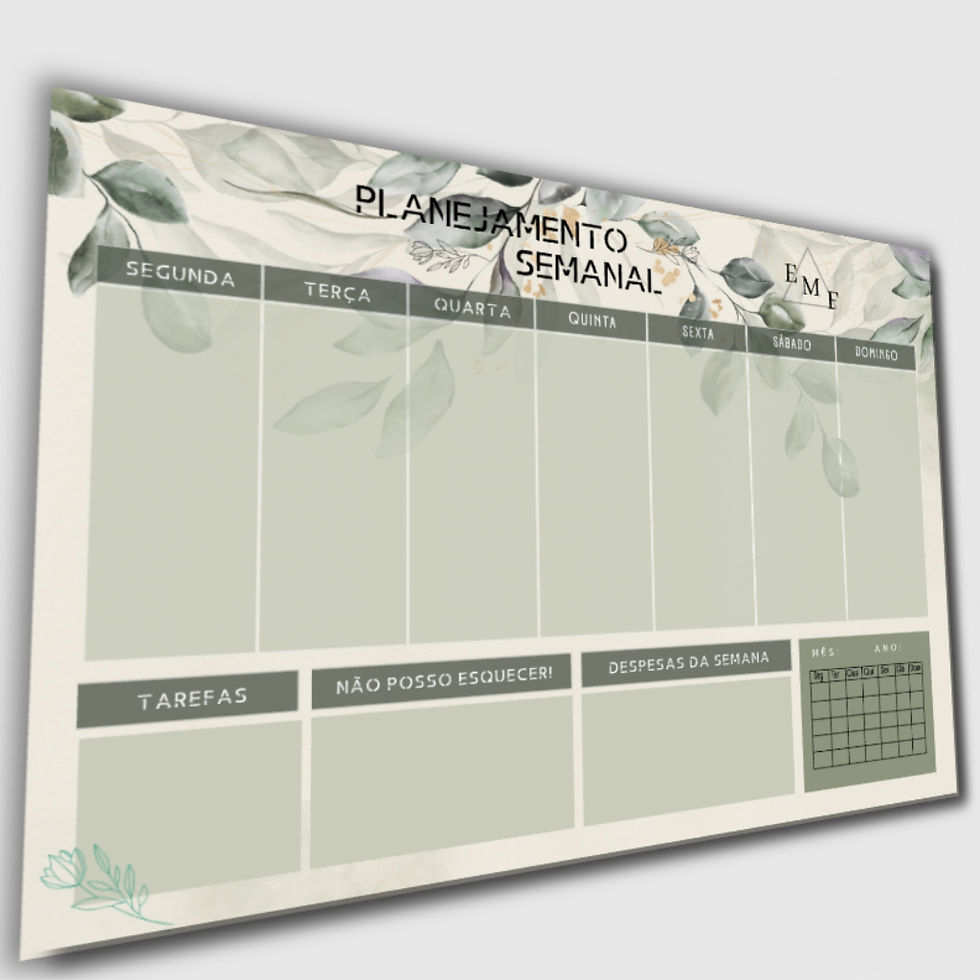 Miniatura: Planner Semanal Bee - EMF- Planejamento Estratégico - A4
