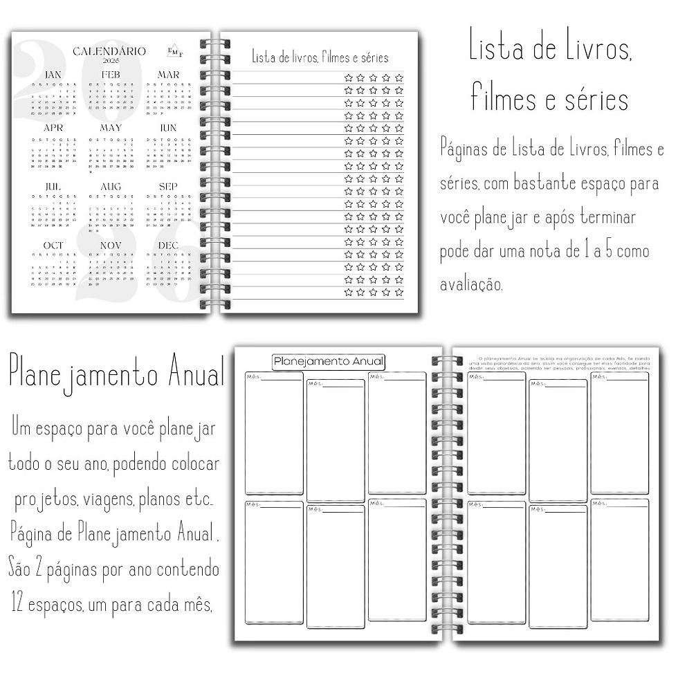 Miniatura: Agenda 2026 -  Coisas incríveis vão acontecer - EMF Planners
