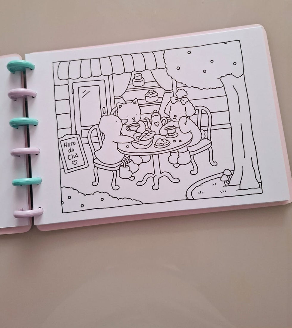 Miniatura: Livro de Colorir Boobie Goods Discos