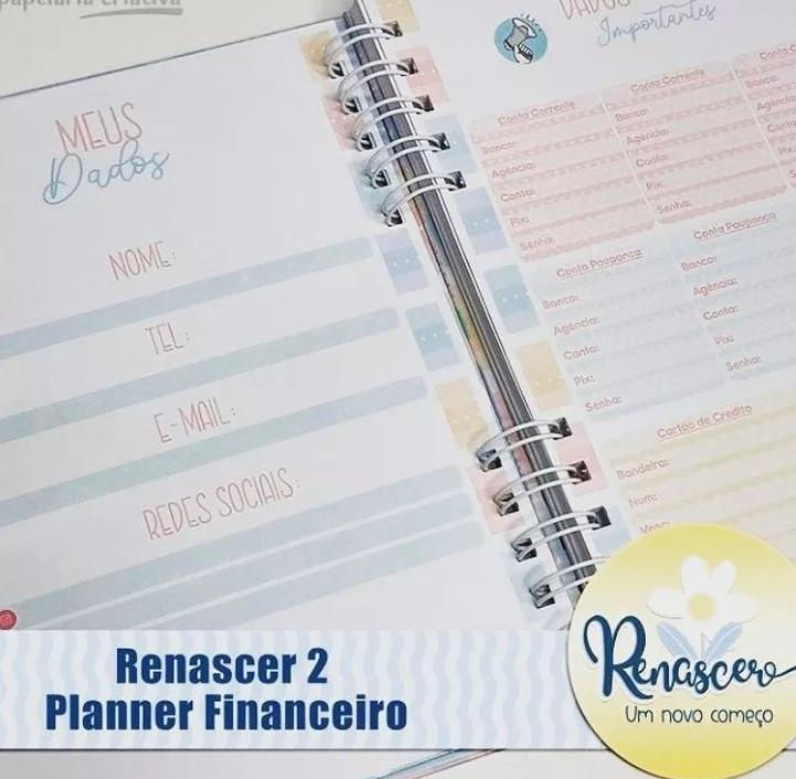 Miniatura: Planejador Financeiro Renascer A5