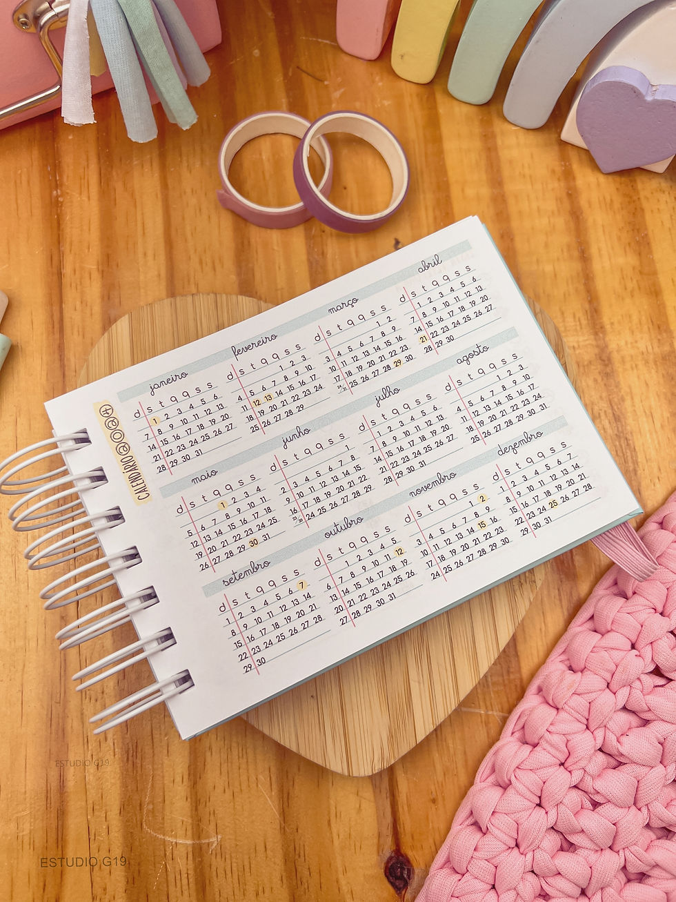 Miniatura: Mini Agenda A6 2DPF