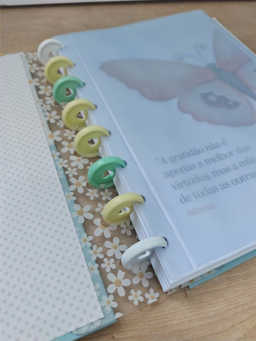 Miniatura: Caderno de Anotações A5 Discos Seja Grata