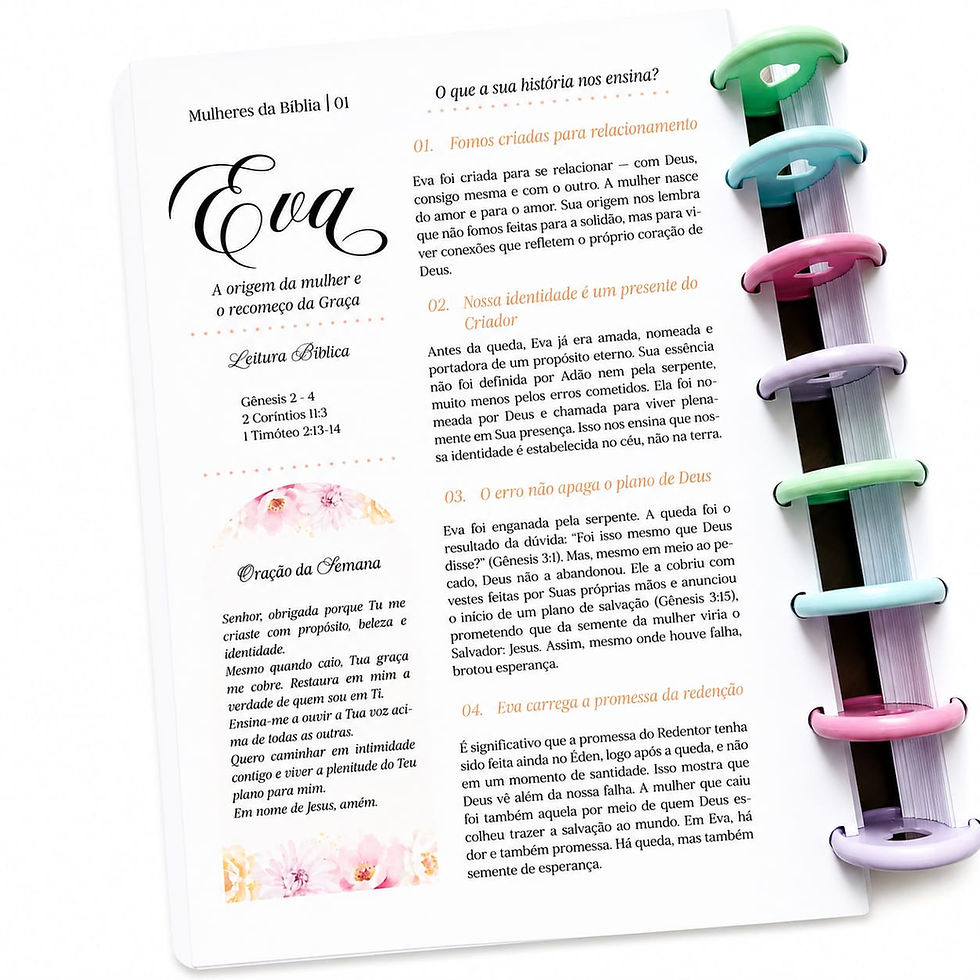 Miniatura: Devocional Mulheres da Bíblia A5 Lovedisc