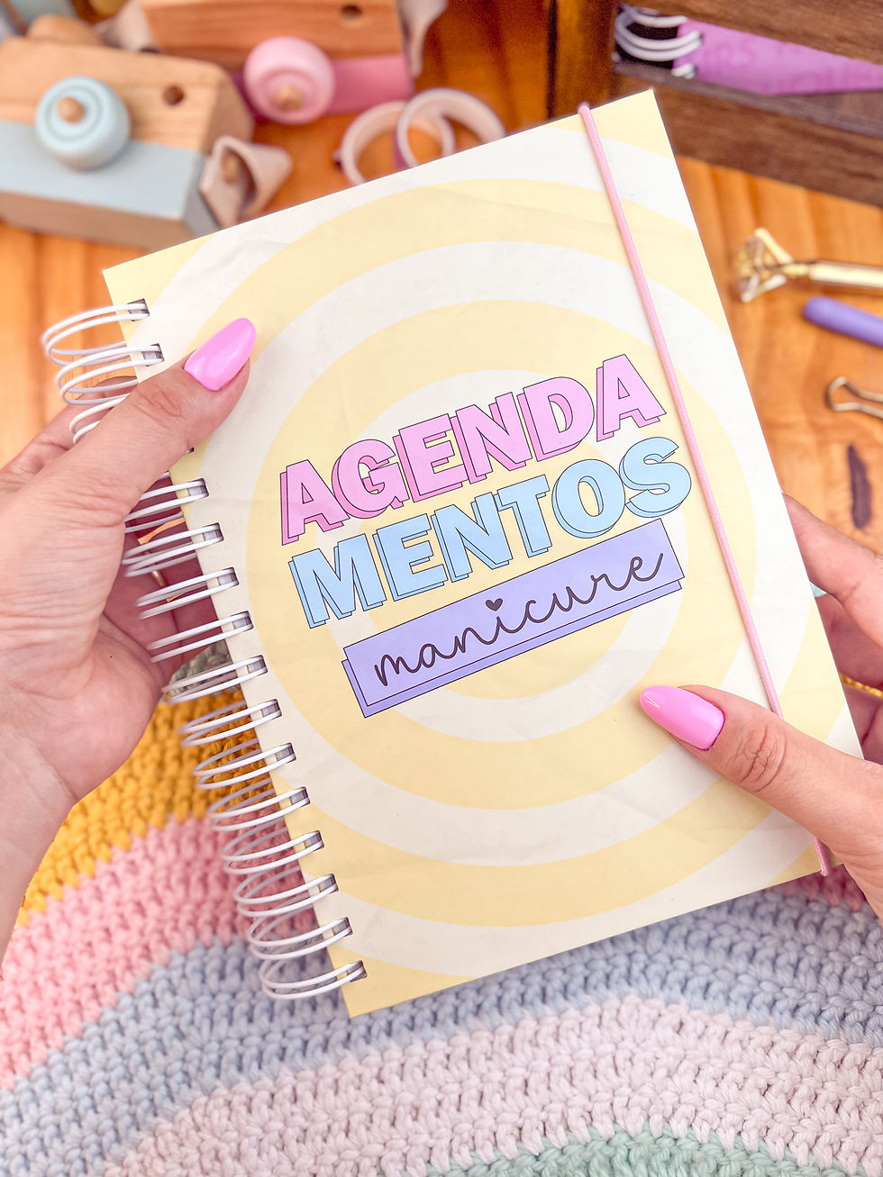 Agenda de Agendamento Manicure A5