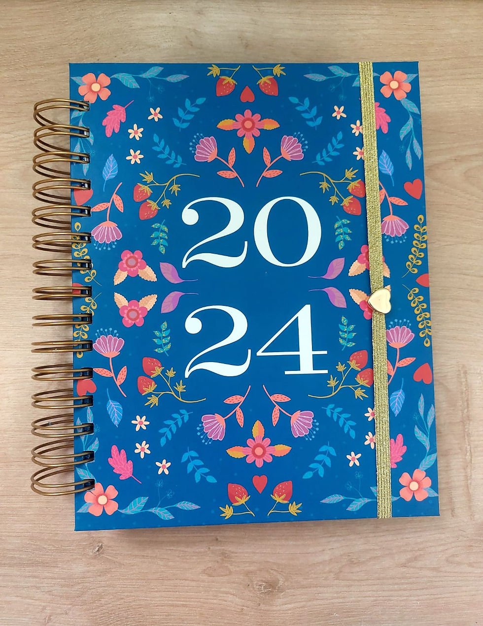 Planner Flores da Noite Azul