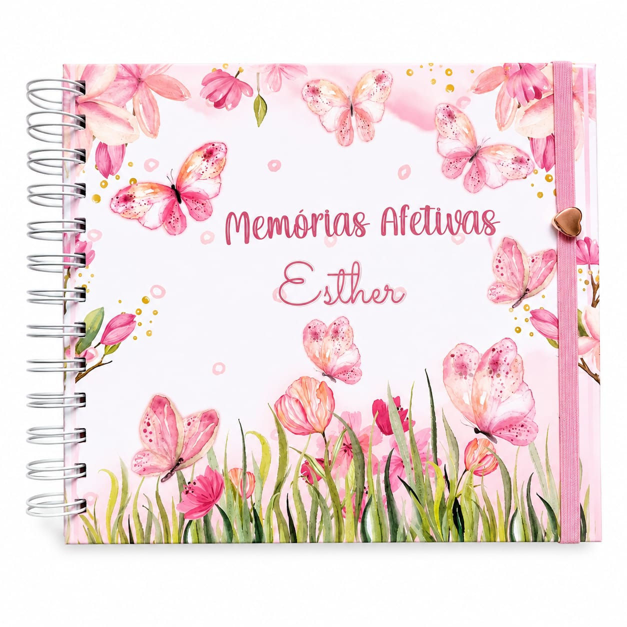 Livro de Memórias Jardim de Borboletas