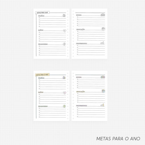 Miniatura: Planner Anual Color Me 2026