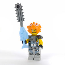 LEGO Minifigure Private Puffer from set 70657, Ninjago City Docks, private collection.