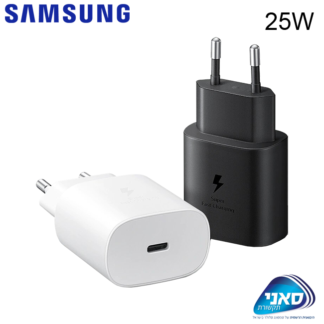 ראש מטען מקורי סמסונג סאני Type-C 25W