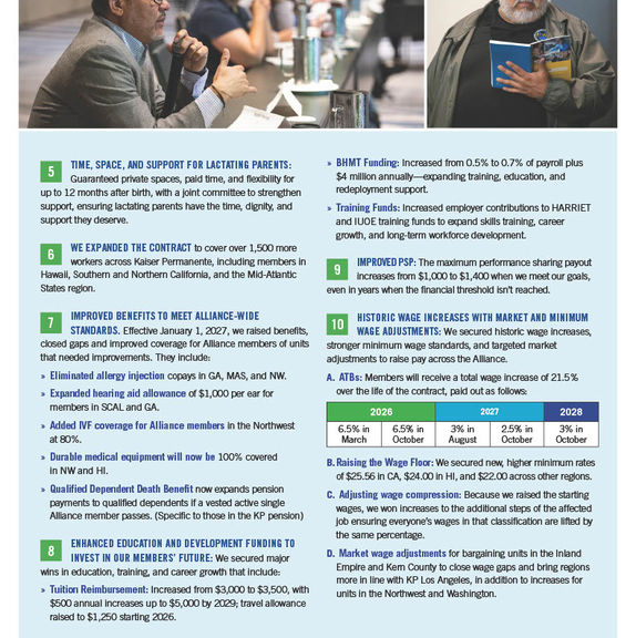 Highlights Of The 2026 Alliance- KP Agreement.