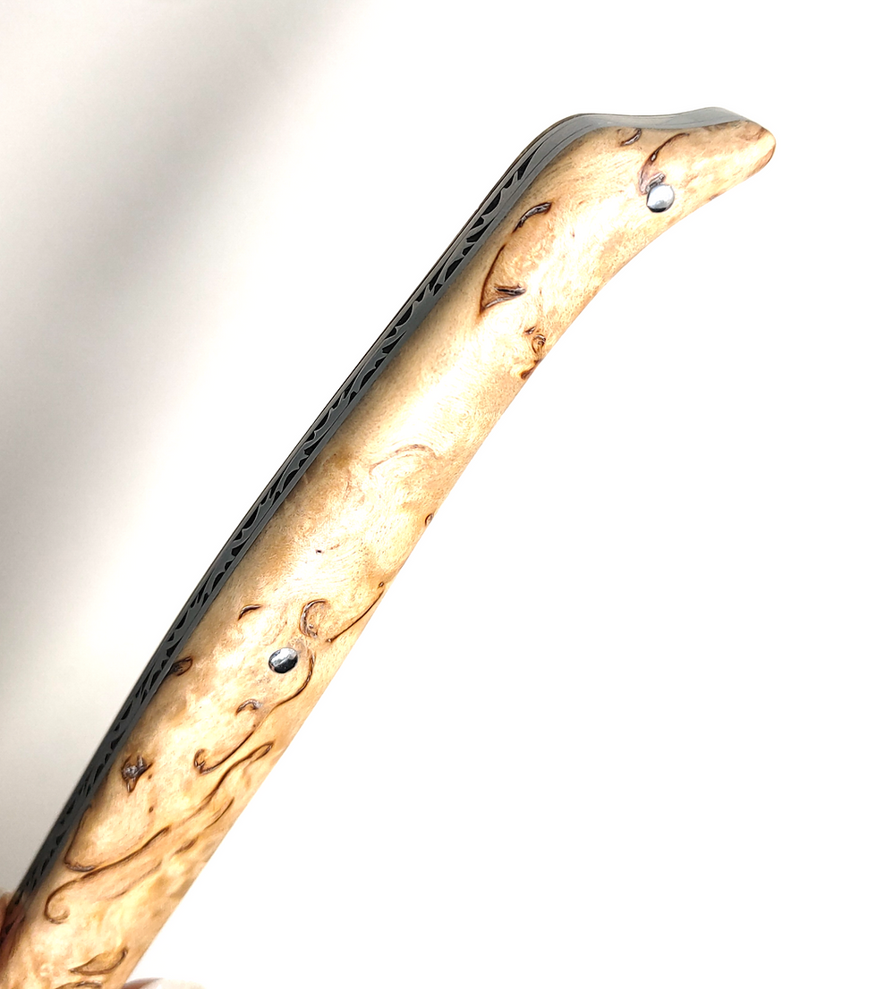 Miniature : Le couteau Chiloé, par Robin Forissier - manche en bouleau