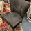 Thumbnail: Arhaus Camden Wing Chair Black Cow Hide