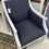 Thumbnail: Jonathan Adler Accent Chair Modern Louis XVI Style Gray Linen 