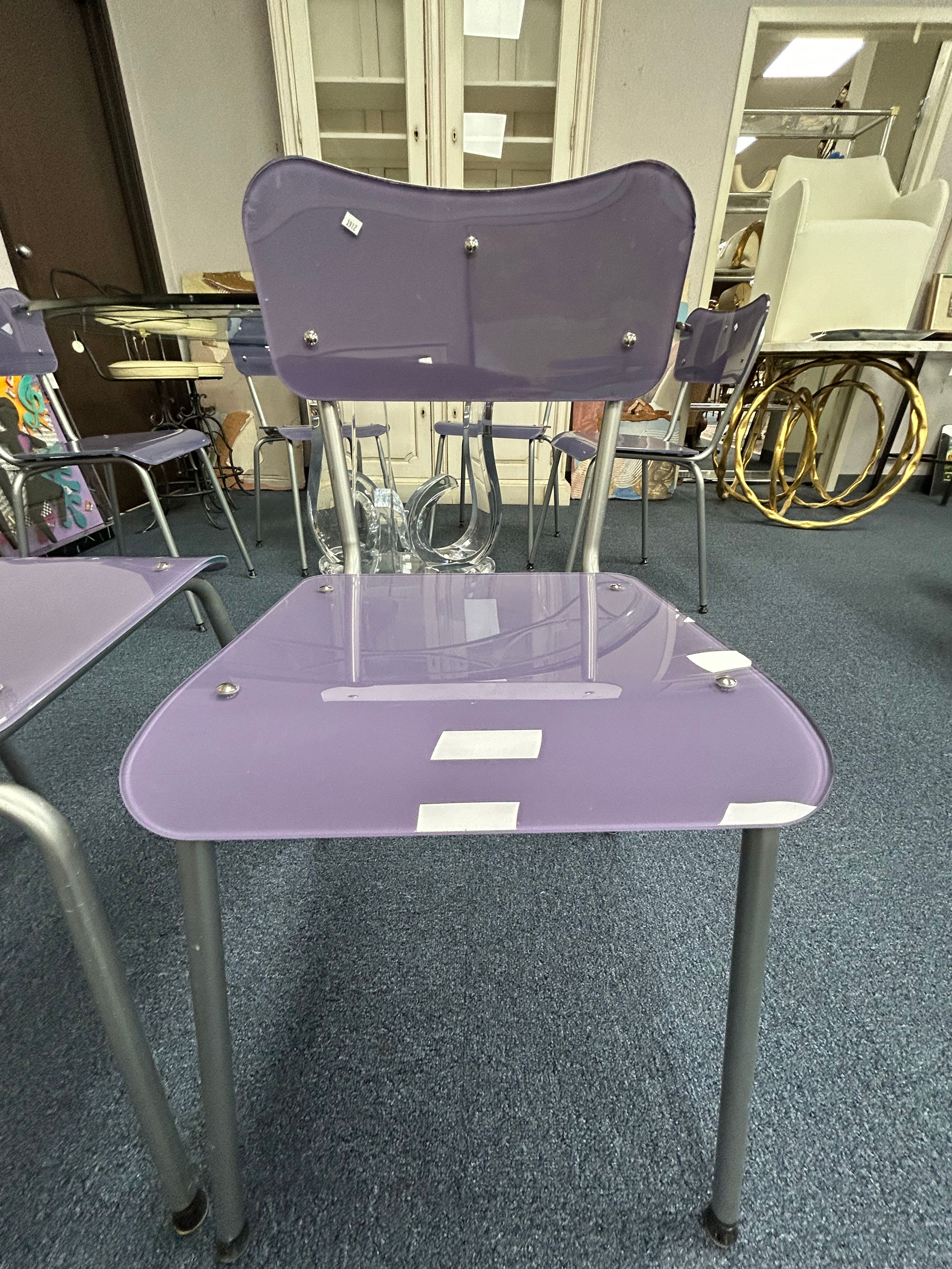 1995 Tim Power Chip Chairs, Set of 6