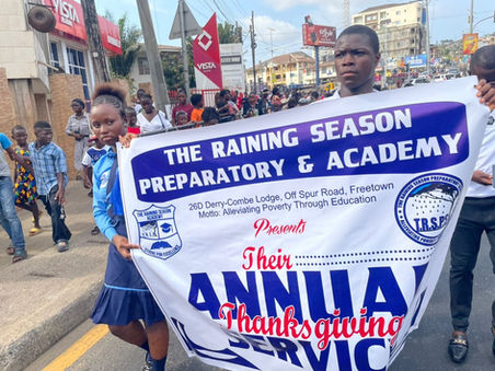 TRS Preparatory School’s Third Annual Thanksgiving Service