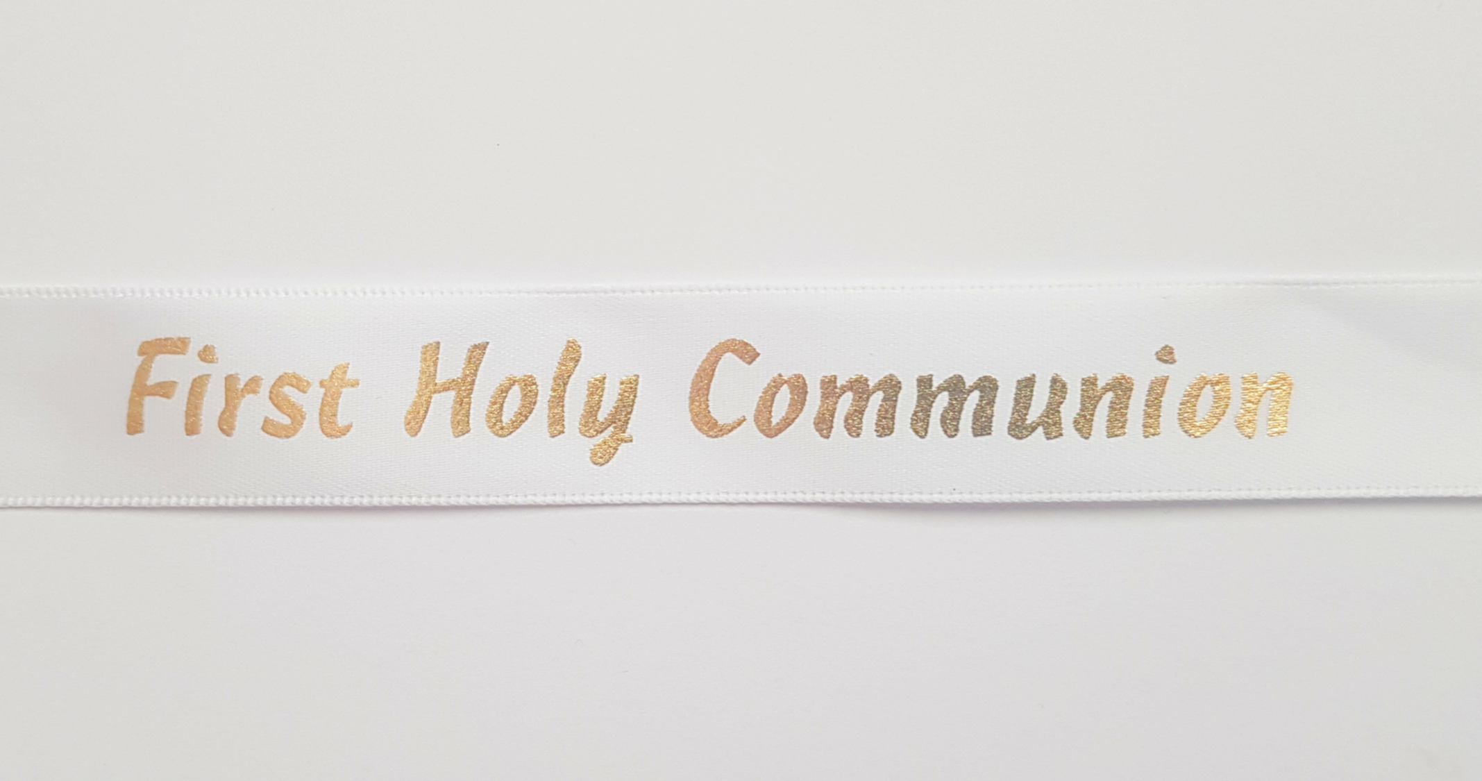First Holy Communion Satin Ribbon