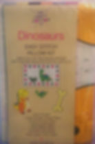 Dinosaurs Easy Stitch Pillow Kit