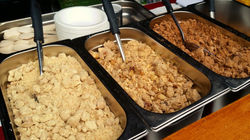 Our yummy crumble toppings