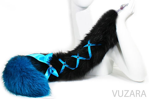 anal plug pornstar Raccoon Tail Butt Plugs: Luxurious, Long, Fluffy Tails – Love Plugs main image 1