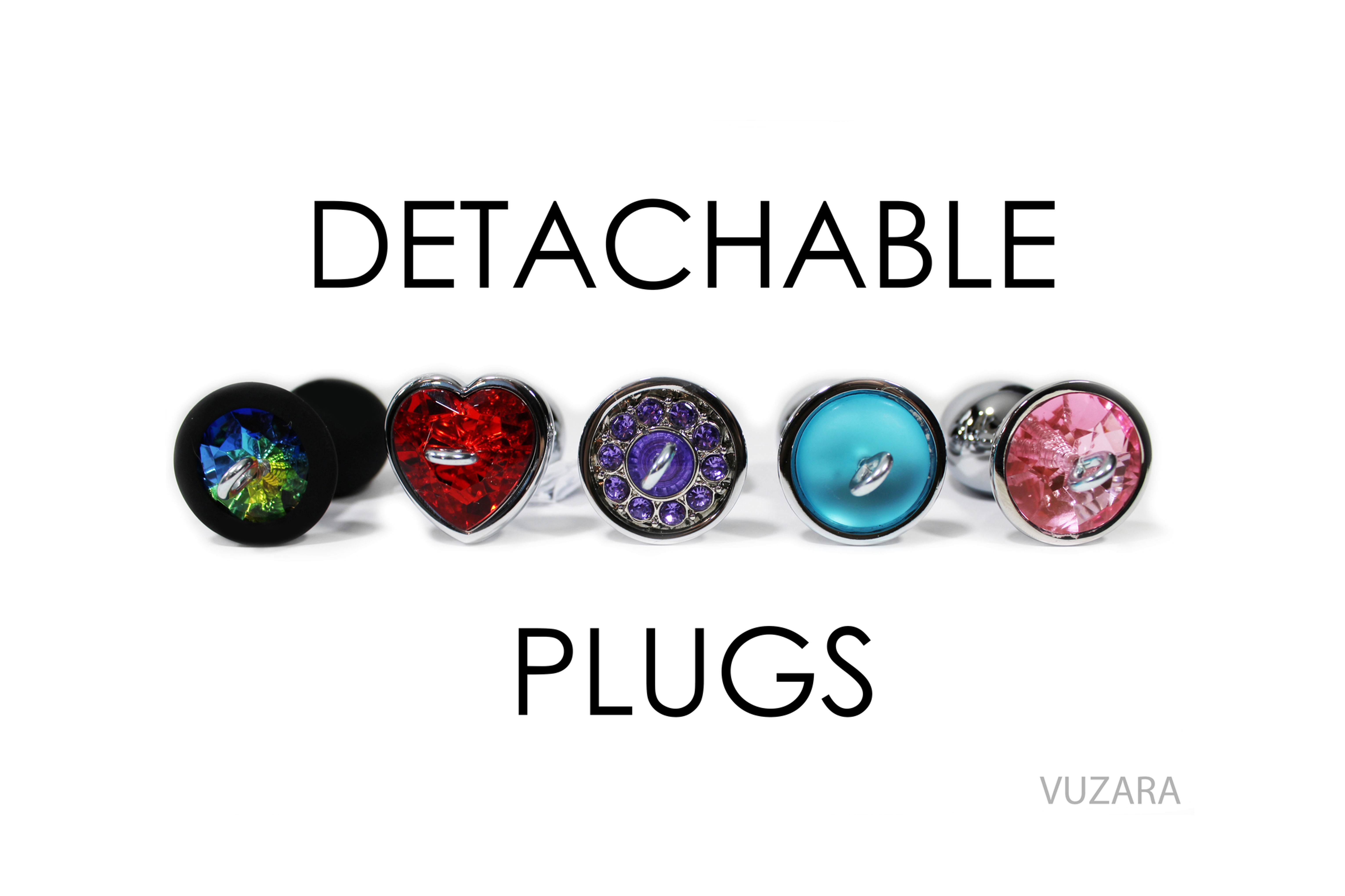 detachable butt plug