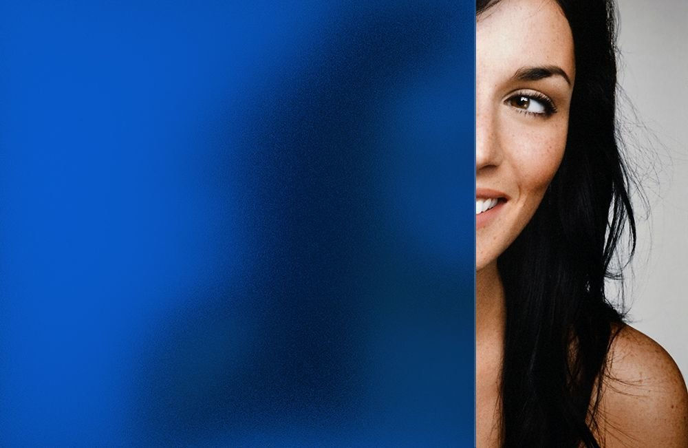 SXB-49 King Blue Sand Blast  48" - Sold by the Foot