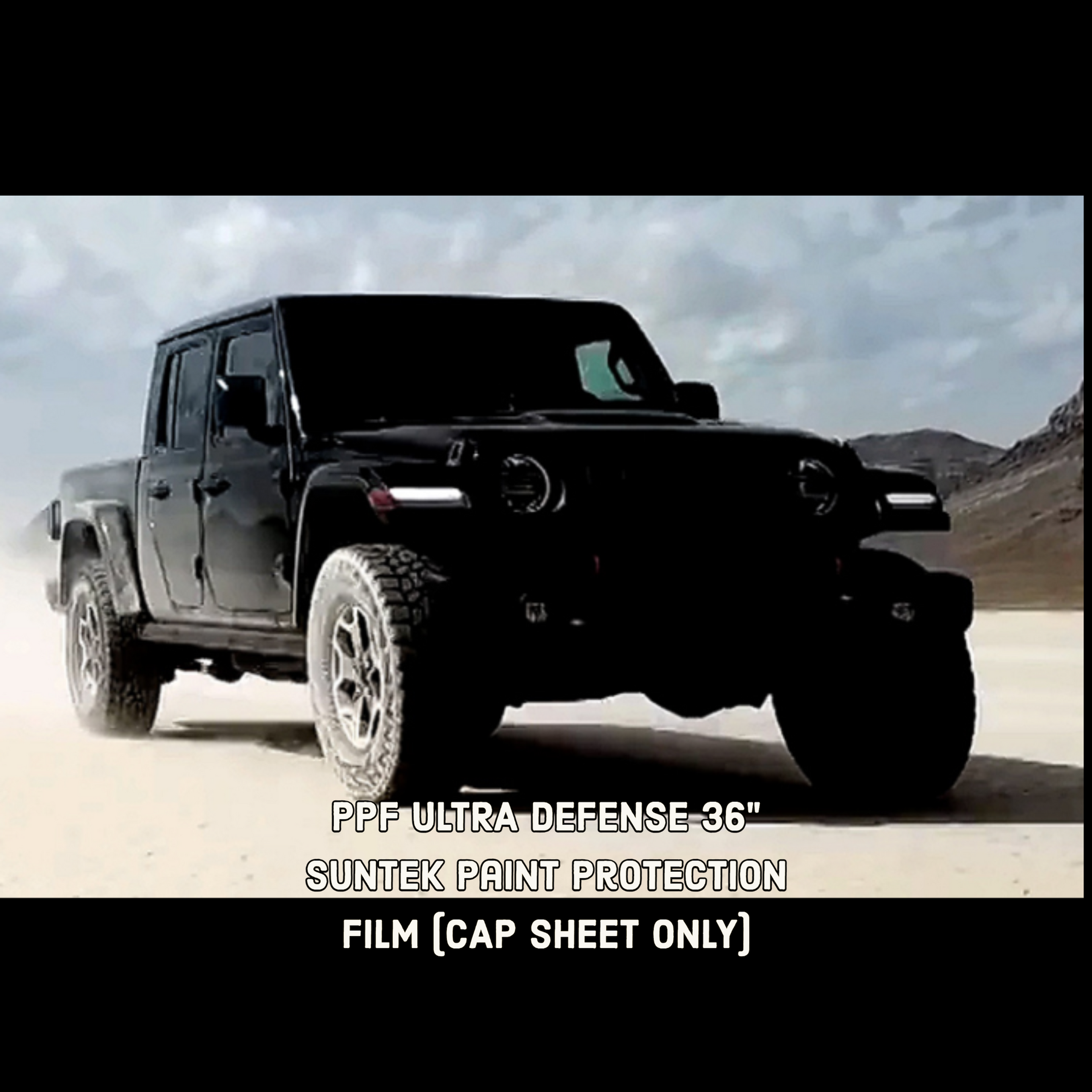 ULTRA DEFENSE 36" Suntek Paint Protection Film (CAP SHEET ONLY)