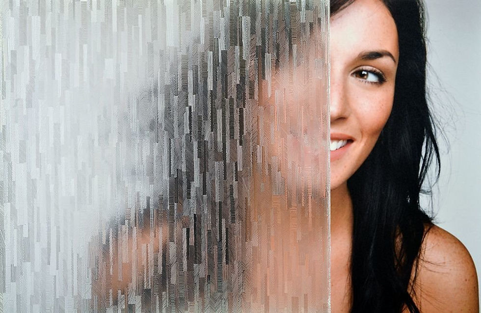 SX-SC034 Ice Forest Static Cling 36" - Sold by the Foot