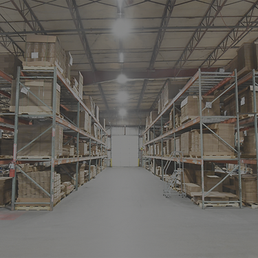 warehouse shelves, warehouse, shelves of contract packaging material